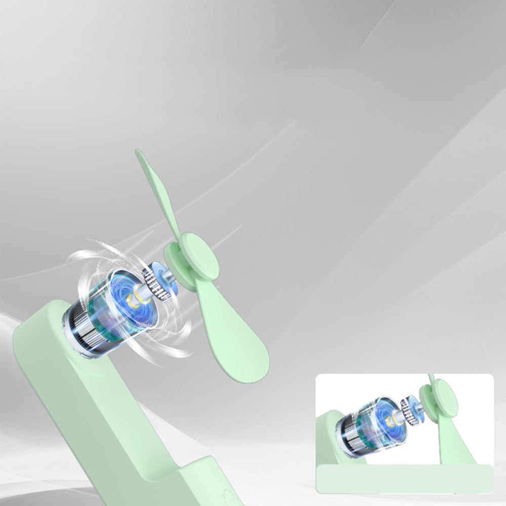 Bærbar vifte Techsuit HZ001, hvit