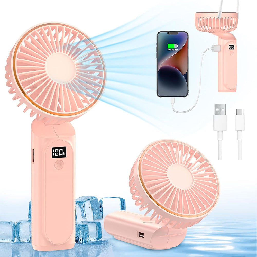Bærbar vifte Techsuit M12, hvit