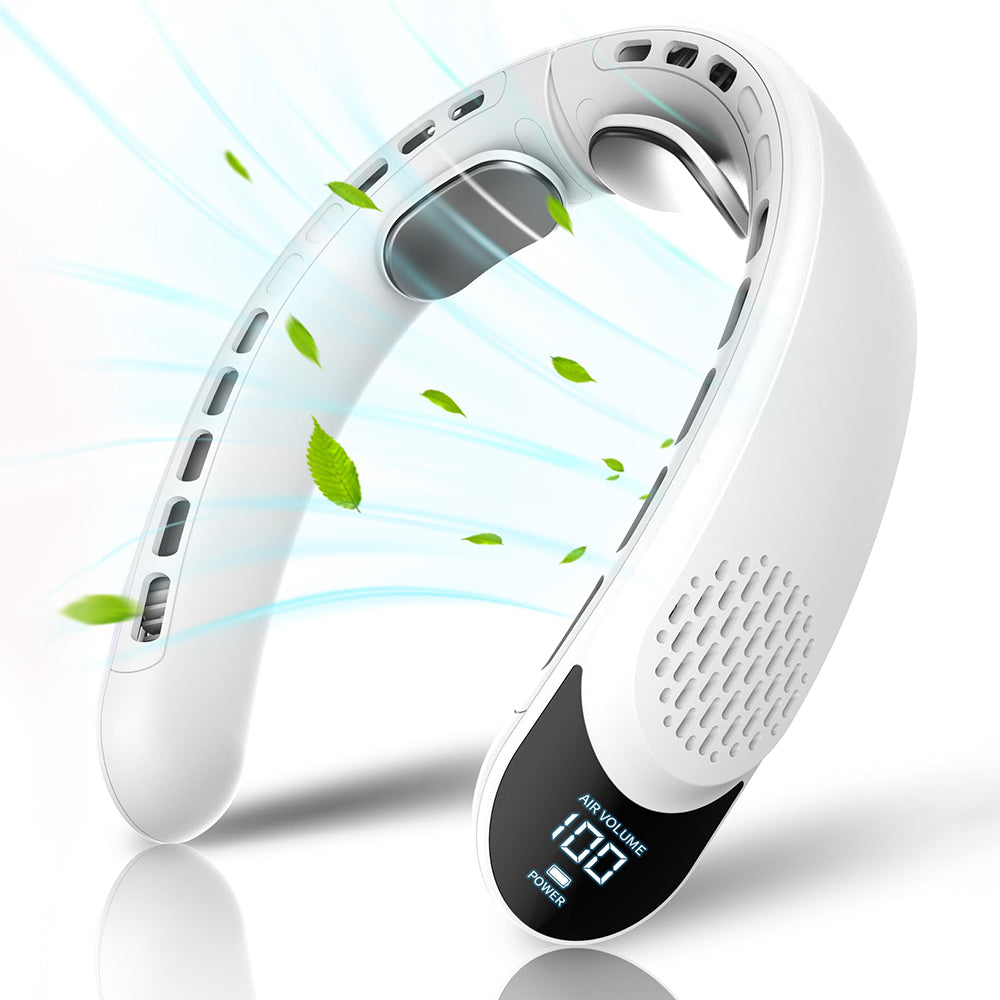 Bærbar vifte Techsuit S8, hvit