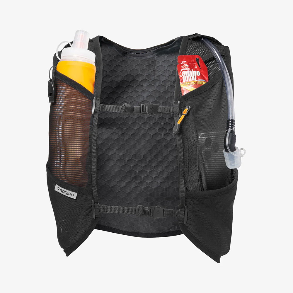 Spigen Dynamic Shield A721 Løpevest, Størrelse L - XL, Svart AMP10225