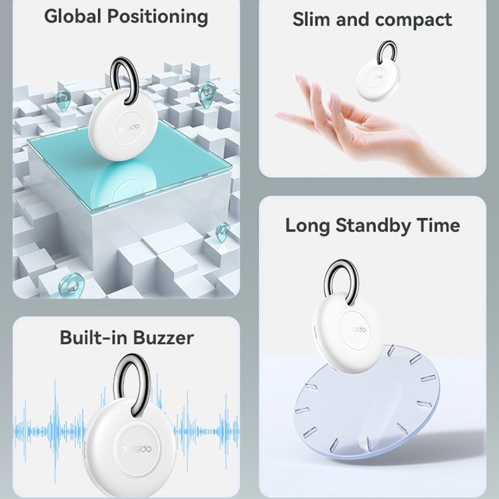 Yesido SmartTag EC14 for iOS-serien, Hvit