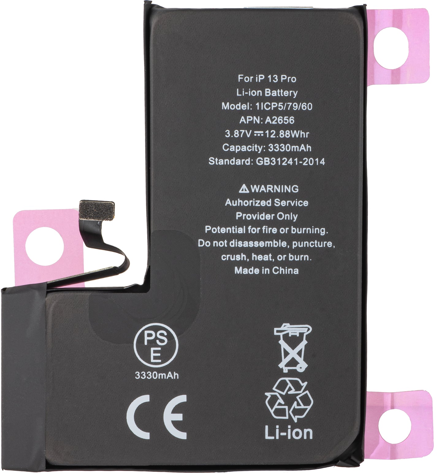 Batteri Apple iPhone 13 Pro, Diagnostic High Capacity