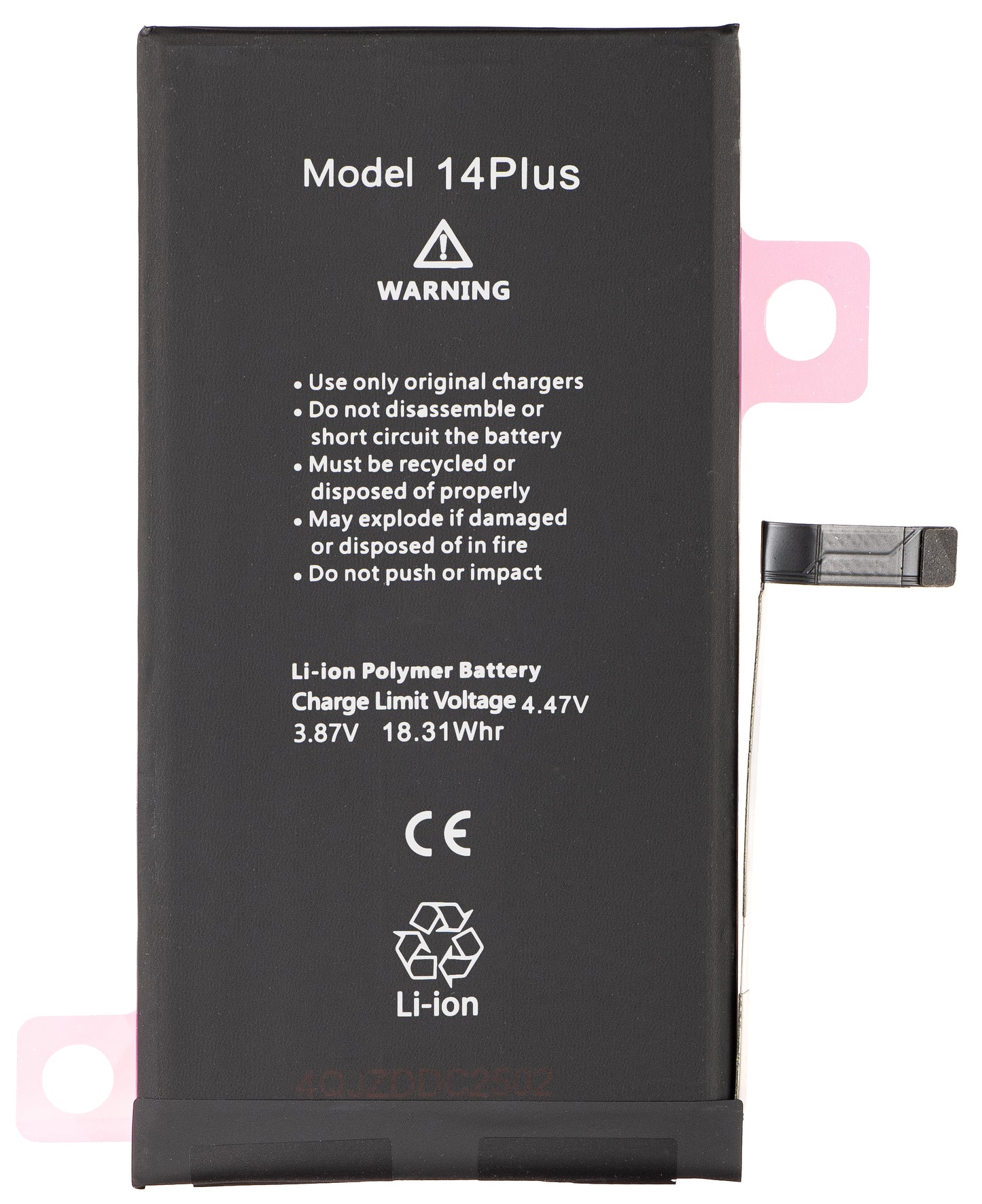 Apple iPhone 14 Plus-batteri, Diagnostisk