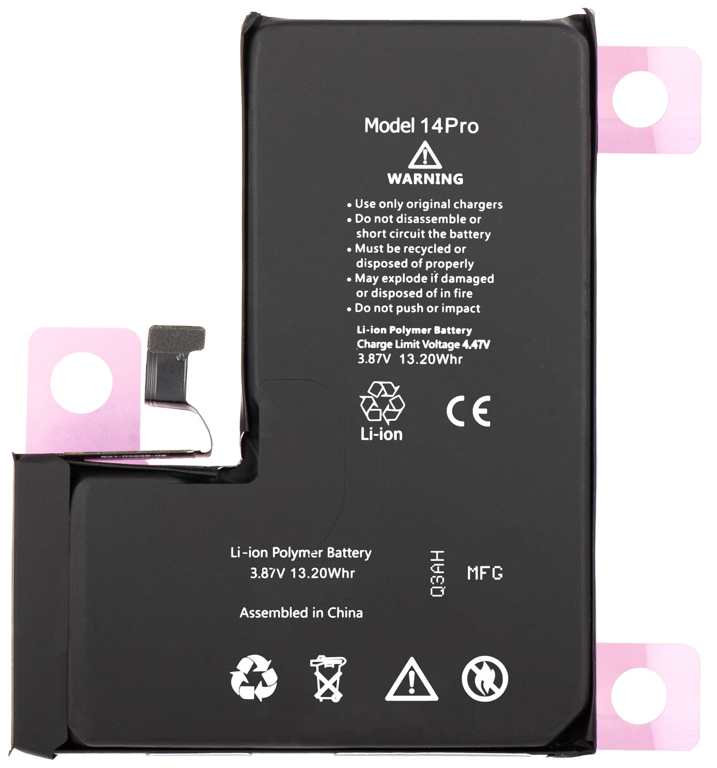 Apple iPhone 14 Pro-batteri, Diagnostikk