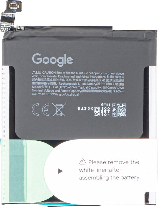 Batteri Google Pixel 10 Pro, GLE28, Service Pack G949-01443-00