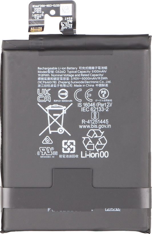 Batteri Google Pixel 9a, G526Q, Service Pack G949-01323-00