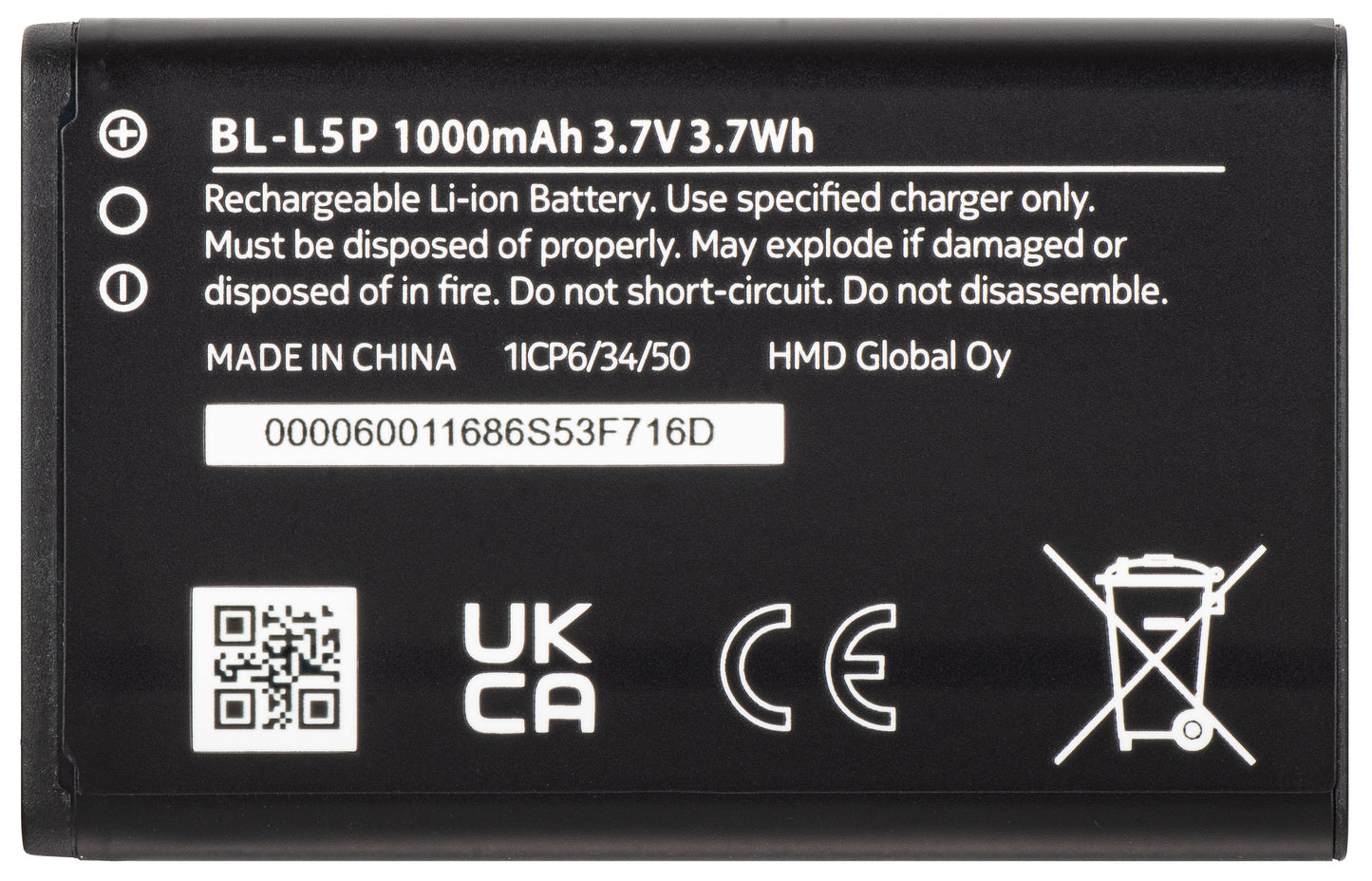 Batteri for HMD 105 / Nokia 105 (2024)