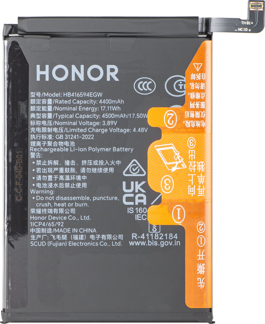 Batteri Honor 90 Lite / X8a, HB416594EGW, Service Pack 2402AADF