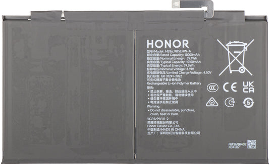 Batteri Honor Pad 10, Service Pack 0235APMM