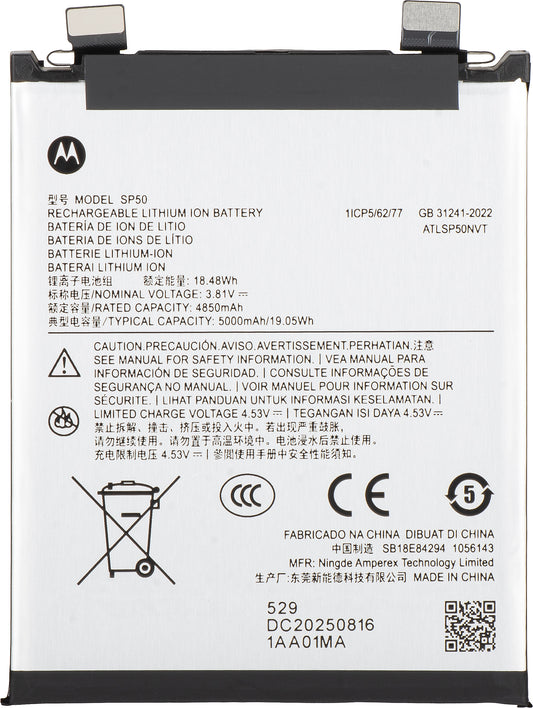 Motorola Edge 60 Neo batteri, SP50, Service Pack SB18E84294