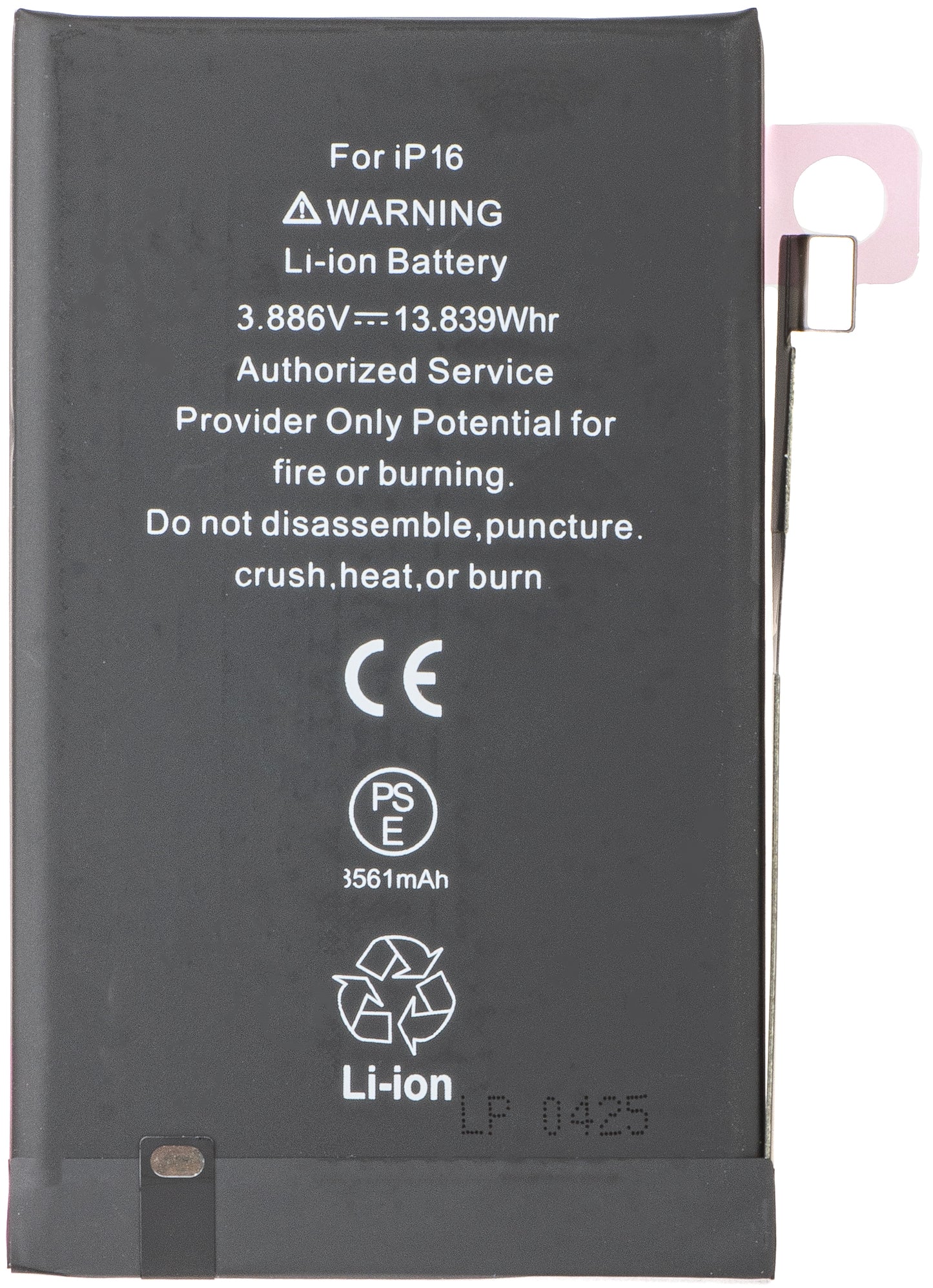Batteri for Apple iPhone 16