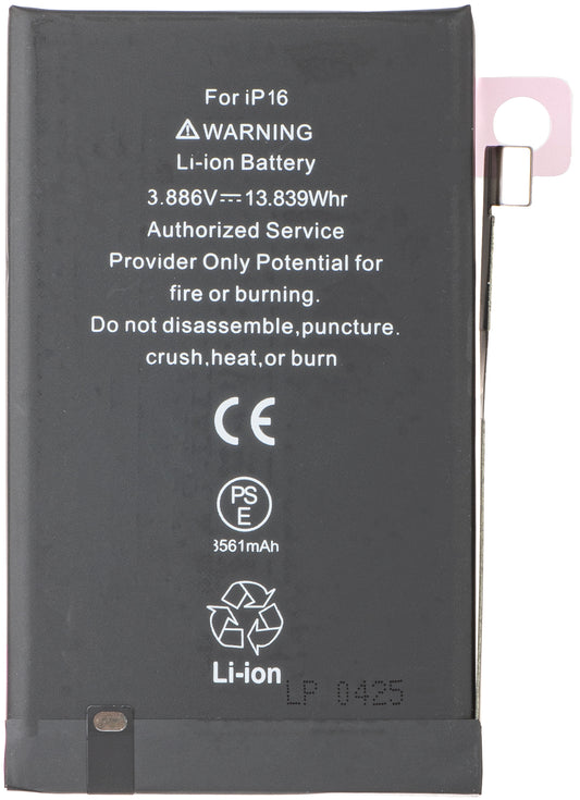 Batteri for Apple iPhone 16