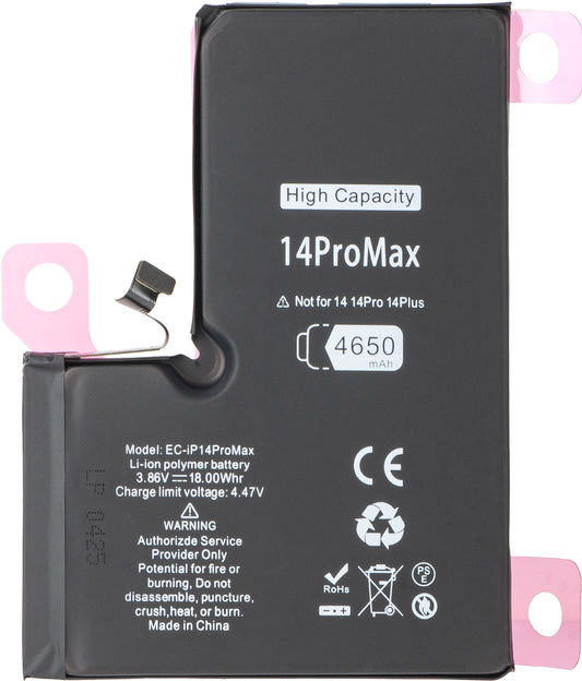 Batteri for Apple iPhone 14 Pro, High Capacity
