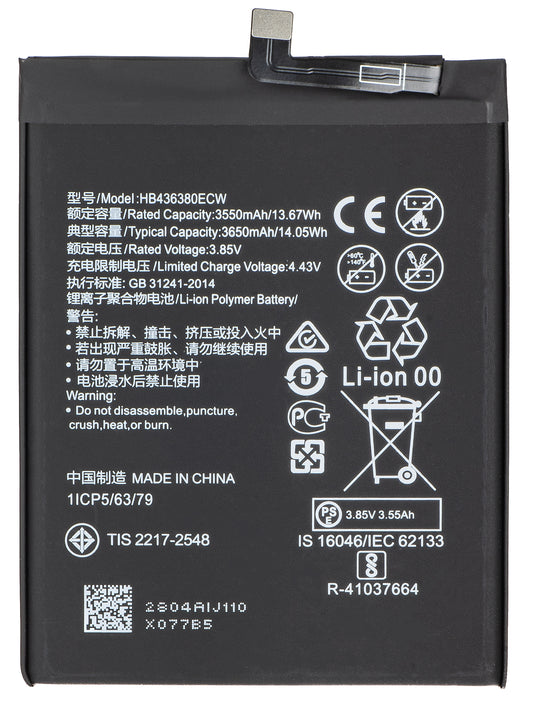 Batteri for Huawei P30, HB436380ECW