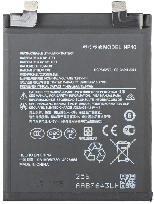 Batteri for Motorola Edge 30 Neo, NP40