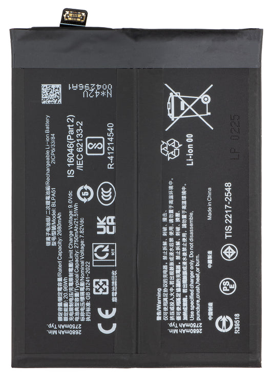Batteri for Realme GT 6T / GT 6, BLPA51