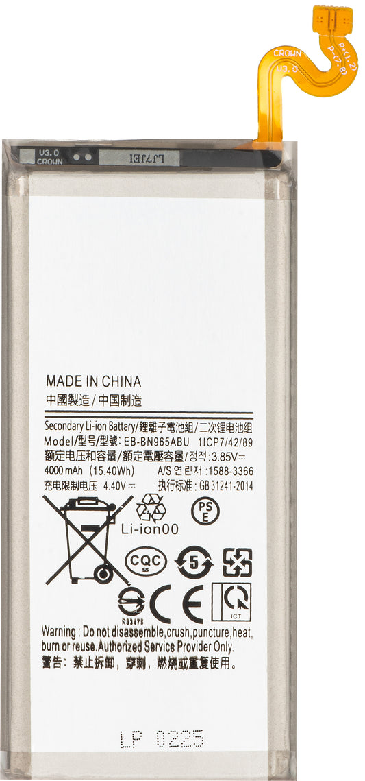 Batteri for Samsung Galaxy Note 9 N960, EB-BN965AB