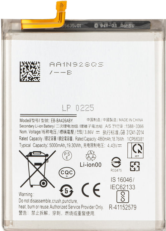 Batteri for Samsung Galaxy M22 M225 / A72 A725 / A32 5G A326 / A72 5G A726 / A42 5G A426, EB-BA426ABY