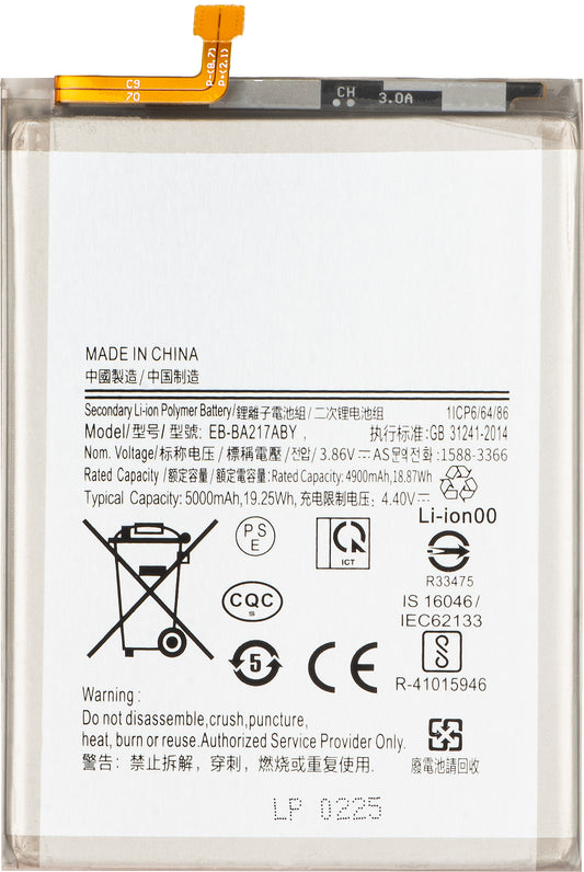 Batteri for Samsung Galaxy A13 A137 / A04s A047 / A13 A135 / A13 5G A136 / A12 Nacho A127, EB-BA217ABY