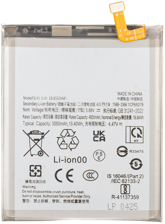 Batteri for Samsung Galaxy S24 Ultra S928, EB-BS928ABY