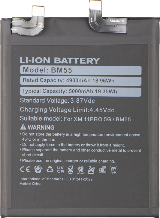 Batteri for Xiaomi Mi 11 Ultra, BM55