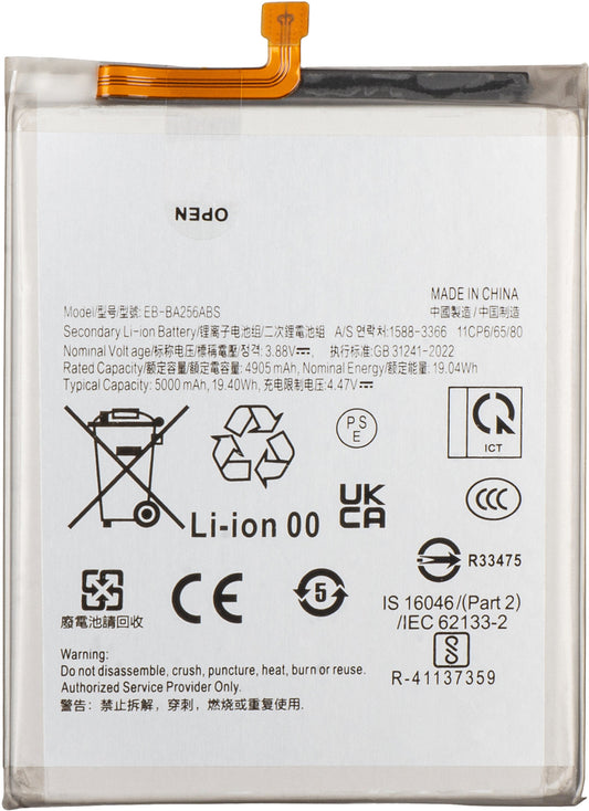 Batteri Samsung Galaxy A55 5G A556 / A35 5G A356 / A25 A256 / A54 A546 / A34 A346, EB-BA256ABS