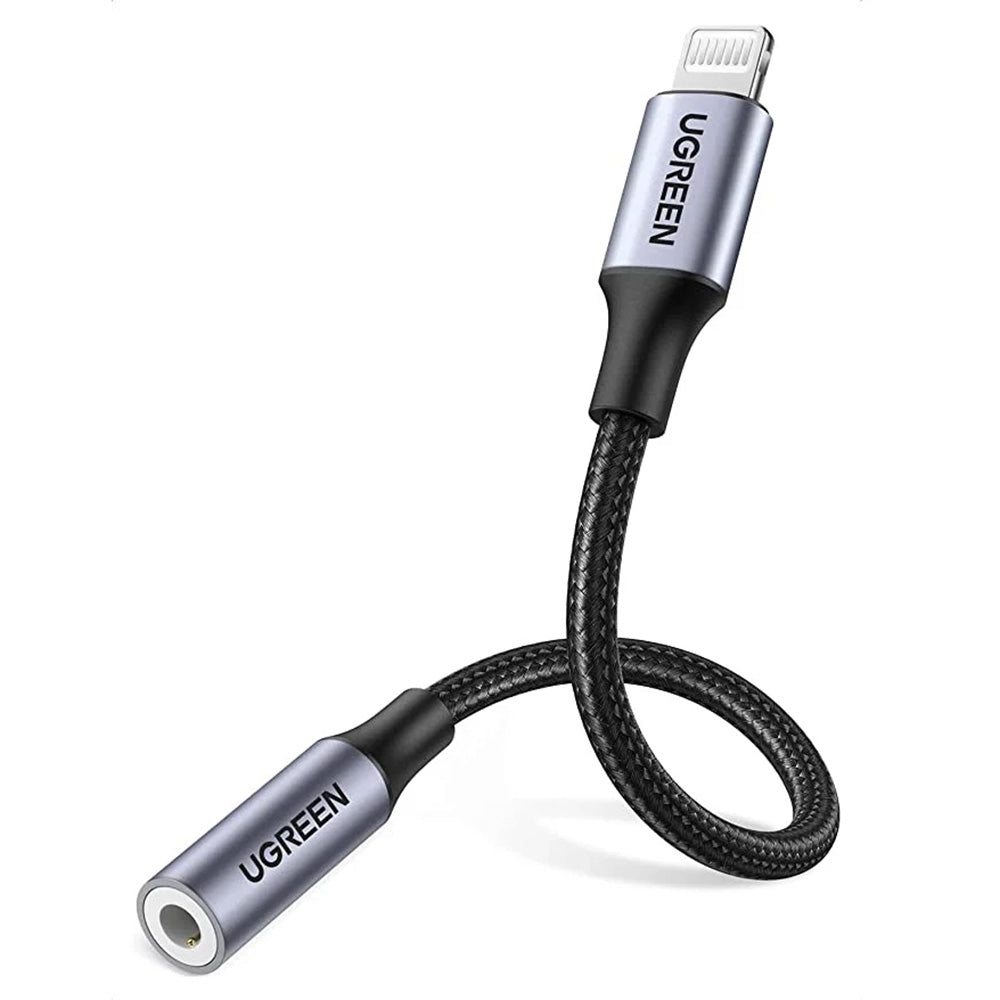 Audioadapter Lightning - 3.5mm UGREEN US211 (30756), Svart