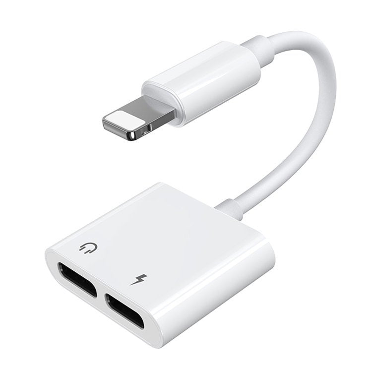 Lightning-lydadapter - 2 x Lightning Joyroom S-Y104, Hvit