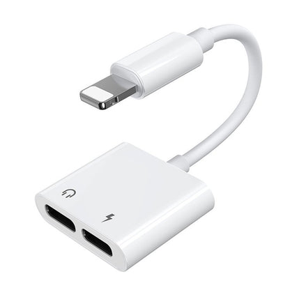 Lightning-lydadapter - 2 x Lightning Joyroom S-Y104, Hvit