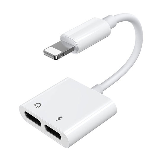 Lightning-lydadapter - 2 x Lightning Joyroom S-Y104, Hvit
