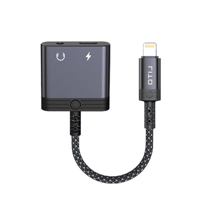 Lydadapter Lightning - Lightning / 3.5mm Lito LA04L, Svart