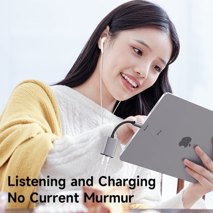 Audioadapter Lightning - Lightning / 3.5mm McDodo CA-5540 Wales, Grå