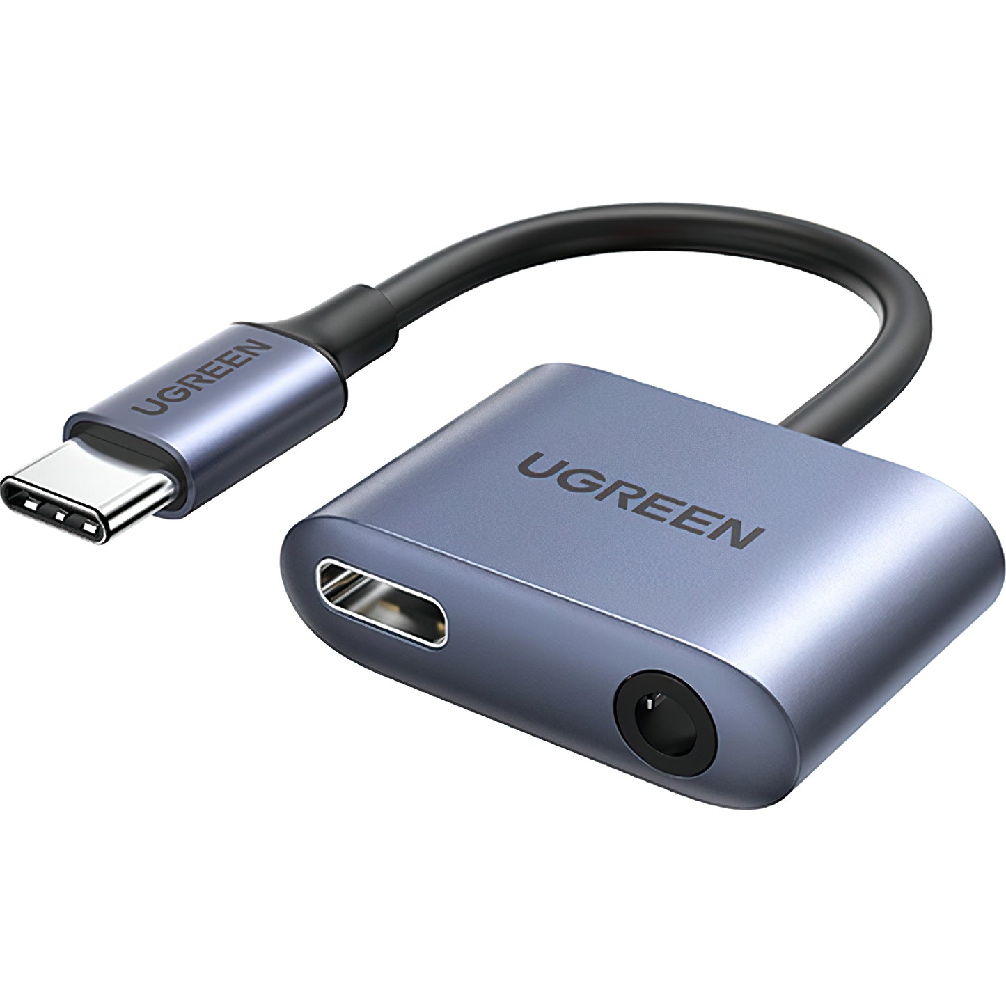 USB-C til 3.5mm / USB-C UGREEN CM231 lydadapter, Grå