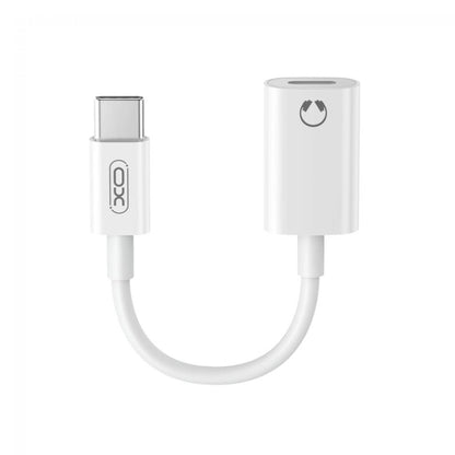 Audioadapter USB-C - Lightning XO Design NB-R268B, Hvit