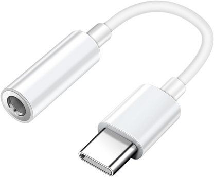 Audioadapter USB-C - 3.5mm Mobeen by Samsung, Hvit GP-TGU023AEAWW