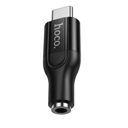 USB-C til 3,5 mm lydadapter HOCO UPA35, svart