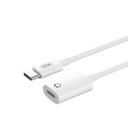 Audioadapter USB-C - Lightning XO Design NB-R268B, Hvit