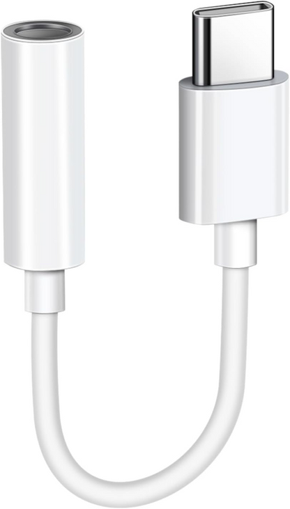 Audioadapter USB-C - 3.5mm Mobeen by Samsung, Hvit GP-TGU023AEAWW