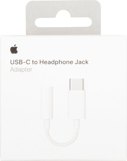 Audioadapter USB-C - 3.5mm Apple, Hvit MU7E2AM/A