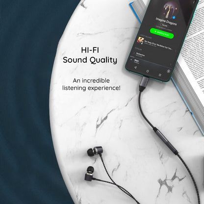 USB-C til 3.5mm lydadapter Techsuit AC8 MusicDox, Grå