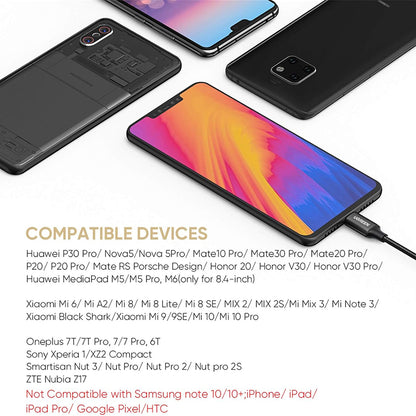 USB-C til 3.5mm lydadapter UGREEN AV142, Svart