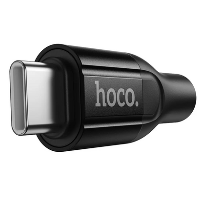 USB-C til 3,5 mm lydadapter HOCO UPA35, svart