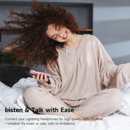 USB-C til Lightning McDodo lydadapter CA-4870, Grå