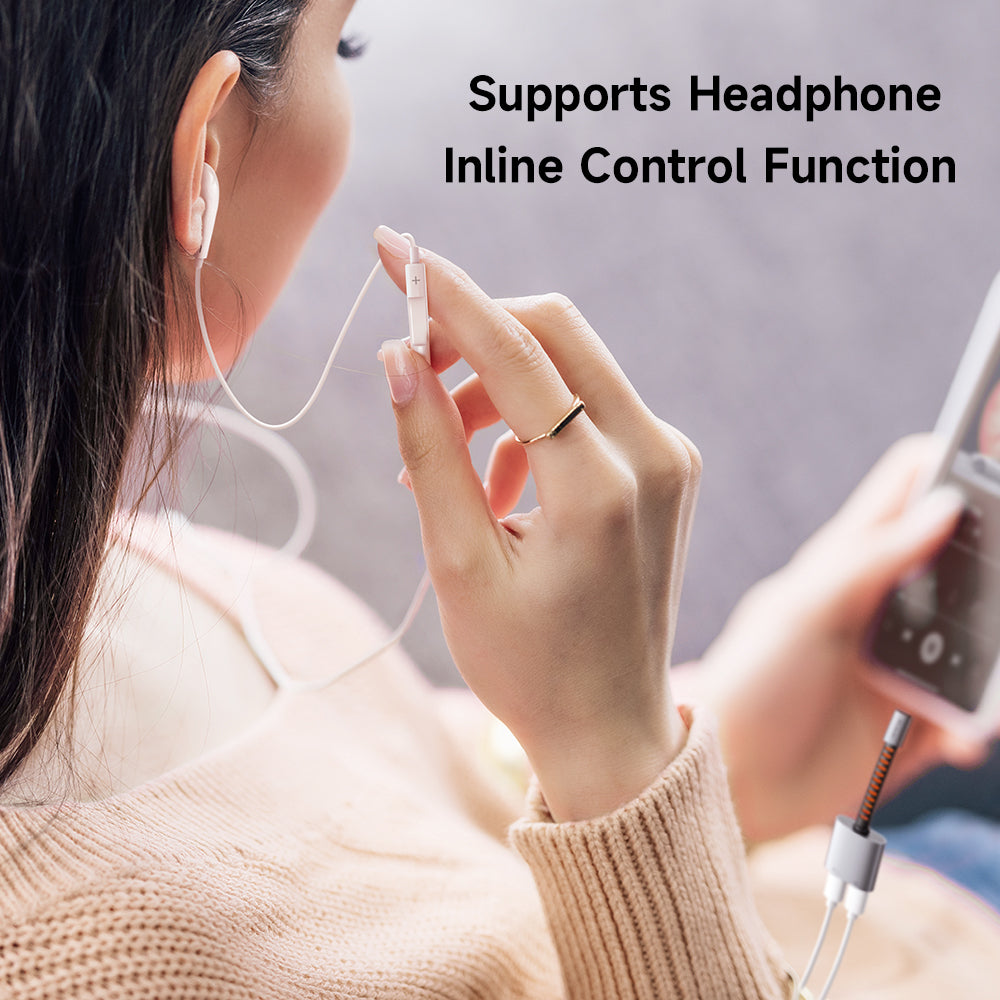 USB-C lydadapter - USB-C / USB-C McDodo CA-3370, Grå