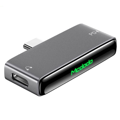 USB-C lydadapter - USB-C / USB-C McDodo CA-7670, Svart