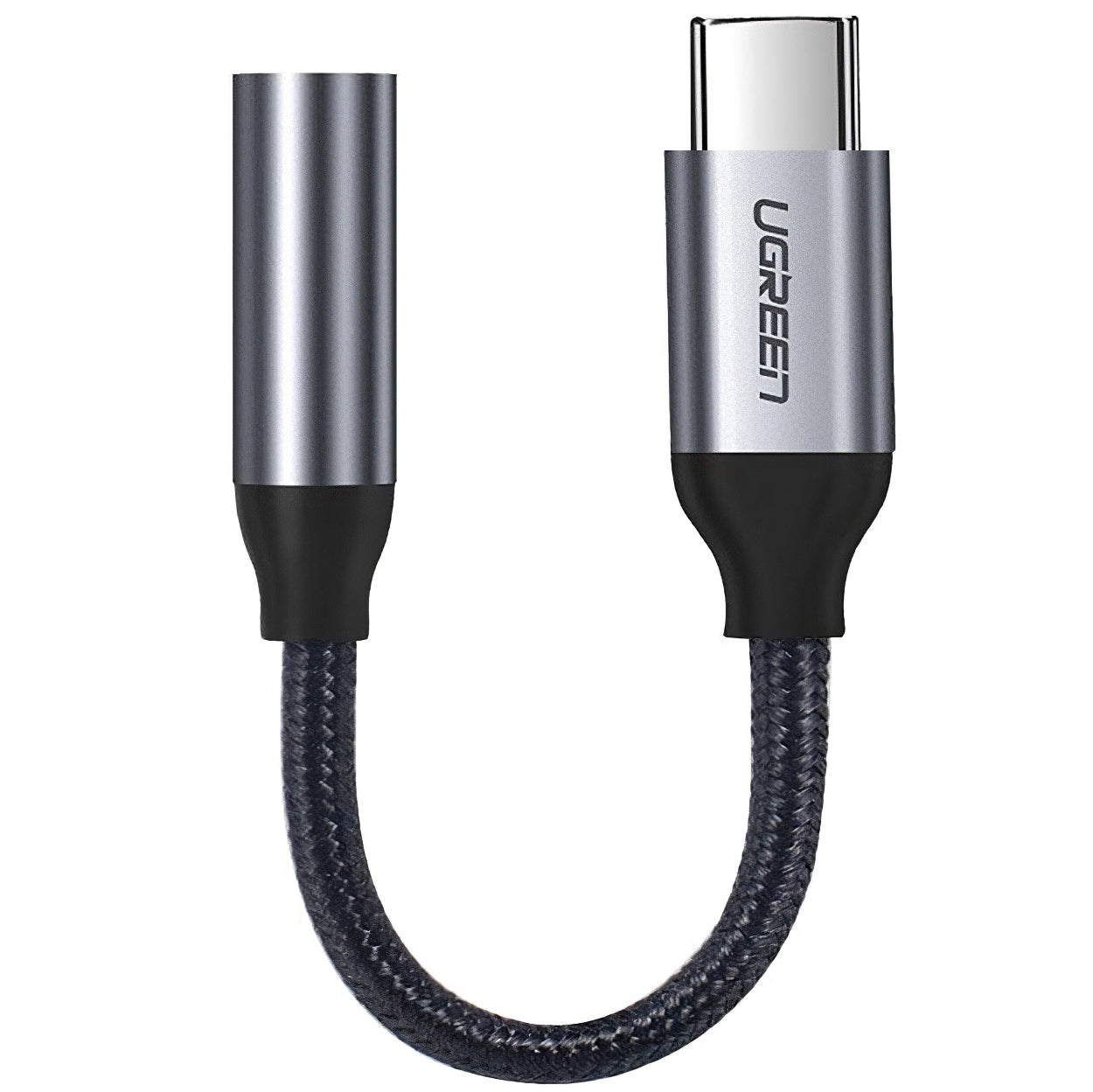USB-C til 3.5mm lydadapter UGREEN AV142, Grå