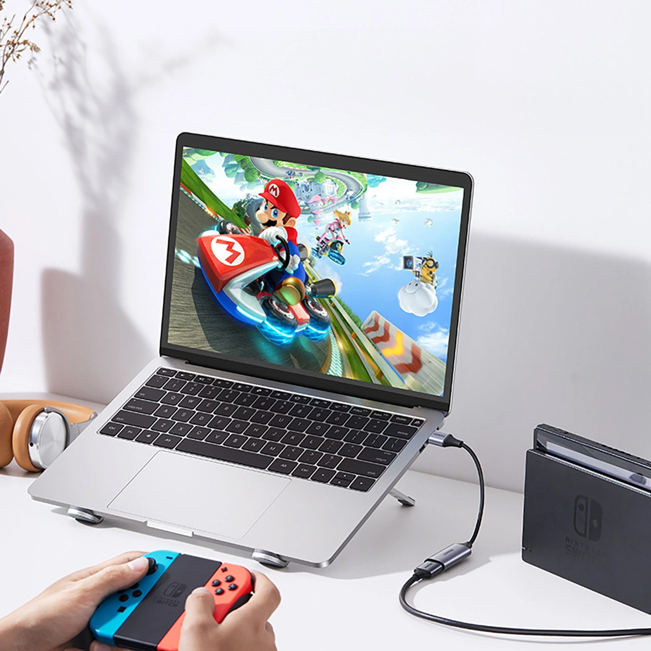 Adaptor Audio si Video USB-A / USB-C - HDMI UGREEN CM489, Gri