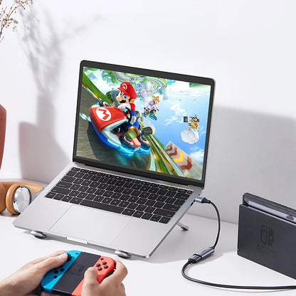Adaptor Audio si Video USB-A / USB-C - HDMI UGREEN CM489, Gri