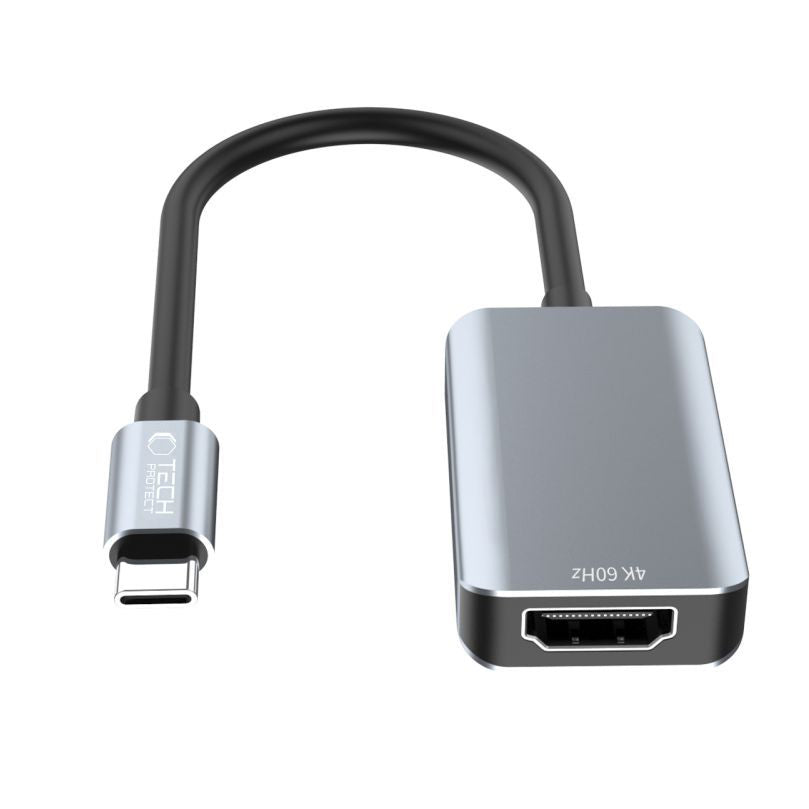 USB-C til HDMI lyd- og videoadapter Tech-Protect Ultraboost, Svart