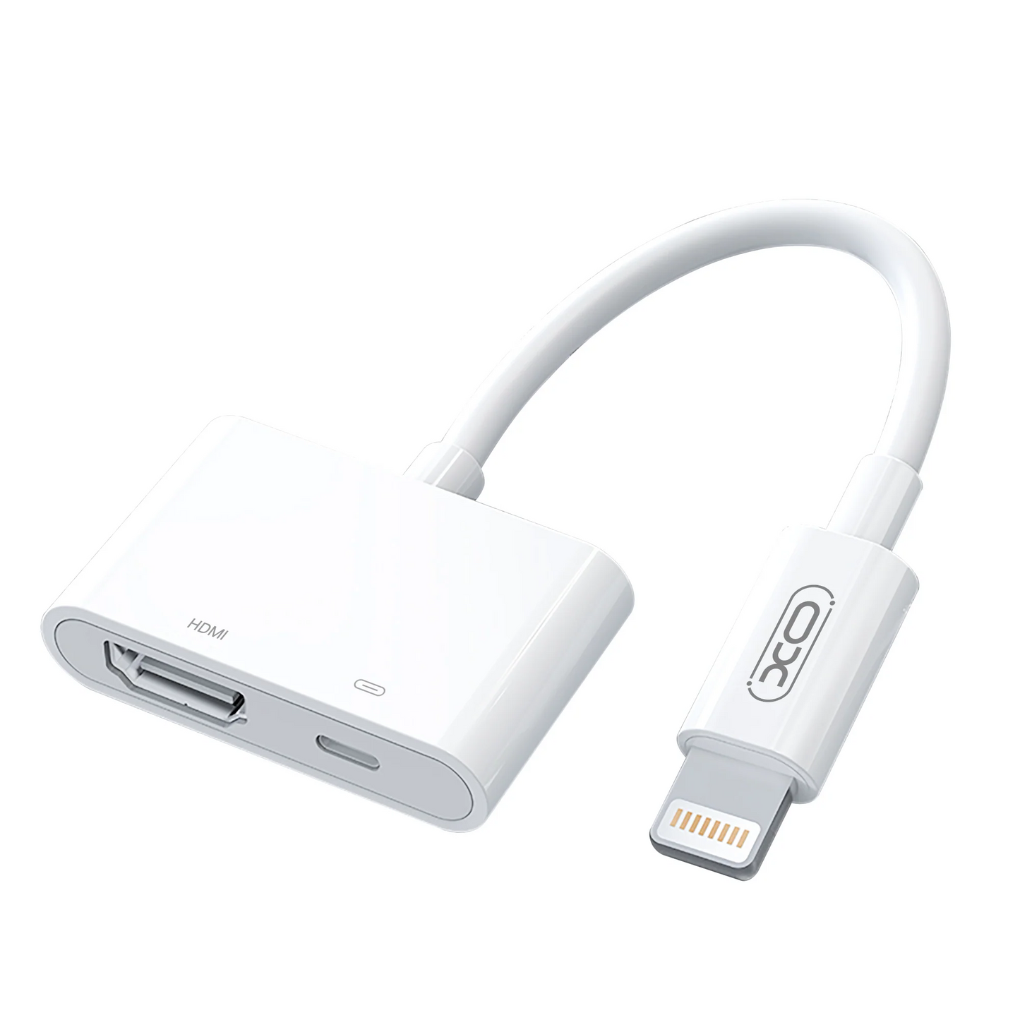 Audio- og videoadapter Lightning - HDMI / Lightning XO Design HUB005, Hvit